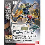Bandai 5060636 1/144 HG MS Option Set 8 And Sau Mobile Worker Exclusive Gundam Iron-Blooded Orphans