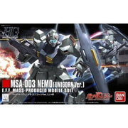 Bandai 5060665 1/144 HGUC Nemo Unicorn Version Gundam