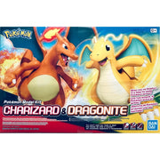 Bandai 5060857 Charizard and Dragonite Pokemon