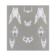 Bandai 5060935 1/144 Option Armour for Commander Cielnova Exclusive White 30MM