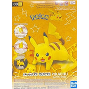 Bandai 5061391 Quick 03 Pikachu Battle Pose Pokemon Model Kit
