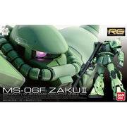 Bandai 5061596 RG 1/144 MS-06F Zaku II Gundam 0079