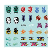 Bandai G50619881 Gundam Decal 124 Build Divers Series Multiuse