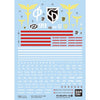 Bandai 50621621 Decal No.129 HG 1/144 Nightingale Gundam