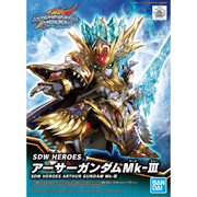 Bandai 5062169 SD Gundam World Heroes Arthur Gundam Mk-III