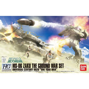 Bandai 5062835 1/144 HGUC Zaku Ground Attack Set