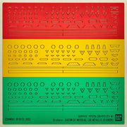 Bandai 5065018 Customise Material 3D Metallic Seal