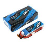 Gens Ace 7.4V 2S 2200mAh 45C Soft Case LiPo Battery (Deans Plug)