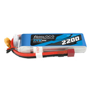 Gens Ace 7.4V 2S 2200mAh 45C Soft Case LiPo Battery (Deans Plug)