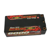 Gens Ace Redline 2S 6000mAh 7.6V 130C 2 5.00 133.72 Shorty Hardcase HV LiPo Battery (5.0mm Bullet)