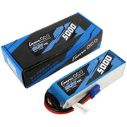 Gens Ace 22.2V 6S 5000mAh 45C Soft Case LiPo Battery (EC5 Plug)