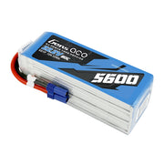Gens Ace 6S 5600Mah22.2V 80C Soft Case LiPo Battery
