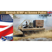 Gecko Models 35GM0017 1/35 British ATMP w/Ammo Pallet Plastic Model Kit