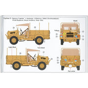 Gecko Models 35GM0025 1/35 Bedford MWD 15-cwt 4x2 GS Truck Open Cab or Aeroscreen