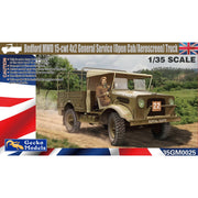 Gecko Models 35GM0025 Bedford MWD 15-cwt 4x2 General Service (Open Cab/Aeroscreen) Truck