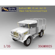 Gecko Models 35GM0025 1/35 Bedford MWD 15-cwt 4x2 GS Truck Open Cab or Aeroscreen