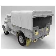 Gecko Models 35GM0027 1/35 Bedford MWD 15-cwt 4x2 GS Truck with Canvas Cover Closed Cab