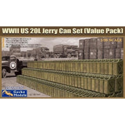Gecko Models 35GM0036 1/35 WWII US 20L Jerry Can Set Value Pack