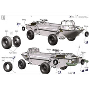 Gecko Models 35GM0038 1/35 LARC-V (Vietnam War) US Army Amphibious Cargo Vehicle