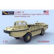 Gecko 35GM0040 1/35 Modern USN LARC-V W-Combat Rubber Raiding Craft