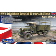 Gecko Models 35GM0071 1/35 WWII British Army Open Cab 30-cwt 4x2 GS Truck