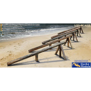 Gecko Models 35GM0083 1/35 Normandy Beach Log Ramps Set