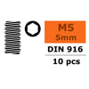 G-Force 0105-014 Set Screw M5x5 Steel (10 pcs)