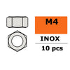 G-Force 0250-004 Nut M4 Inox (10 pcs)
