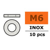 G-Force 0254-007 Washer M6 Inox (10 pcs)