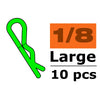 G-Force 0410-021 Body Clips 1/8 (10pcs)