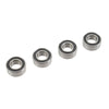 G-Force 0500-004 Chrome Ball Bearing ABEC 3 rubber shielded 5X10X4 - MR105-2RS (4 pcs)