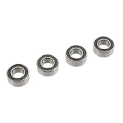 G-Force 0500-004 Chrome Ball Bearing ABEC 3 rubber shielded 5X10X4 - MR105-2RS (4 pcs)