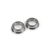 G-Force 0505-001 Chrome Ball Bearing ABEC 3 rubber shielded 4X8X3 Flanged - MF84-2RS (4 pcs)