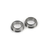 G-Force 0505-002 Chrome Ball Bearing ABEC 3 rubber shielded 5X10X4 Flanged - MF105-2RS (4 pcs)