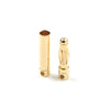 G-Force 1000-003 4mm Gold Connector Long Male + Female (4pairs)