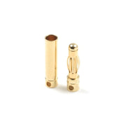 G-Force 1000-003 4mm Gold Connector Long Male + Female (4pairs)