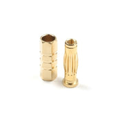 G-Force 1000-004 4mm Gold Connector Car Male + Female (4pairs)