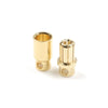 G-Force 1000-008 8mm Gold Connector Male + Female (4pairs)