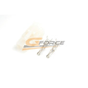 G-Force 1008-002 Tamiya Connector w/ Gold Plated Pins Male (4pcs)