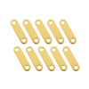 G-Force 1330-001 Gold Plated Battery Bars 18.5mm (10pcs) 5413911018982