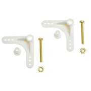 G-Force 2101-001 90deg; Bell Crank w/ Screw and Nuts (2pcs)