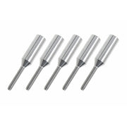 G-Force 2103-007 Aluminium Threaded Coupler M2.5 for Carbon Tube 5mm 5pcs