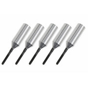 G-Force 2103-009 Aluminium Threaded Coupler M2 for Carbon Tube 6mm 5pcs