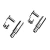 G-Force 2111-002 Aluminium Clevis Heavy Duty w/ Safety Clip M4 (x2)