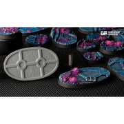 Gamers Grass GGB-AIO60 Alien Infestation Bases Oval 60mm 4pc