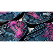 Gamers Grass GGB-AIO60 Alien Infestation Bases Oval 60mm 4pc