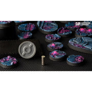 Gamers Grass GGB-AIR25 Alien Infestation Bases Round 25mm 10pc