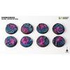 Gamers Grass GGB-AIR32 Alien Infestation Bases Round 32mm 8pc