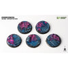 Gamers Grass GGB-AIR40 Alien Infestation Bases Round 40mm 5pc