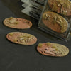 Gamers Grass GGB-BLO75 Battle Ready Badlands Bases Oval 75mm 3pc